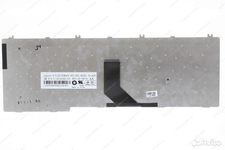 Клавиатура Lenovo IdeaPad G550, B550, B560, V560