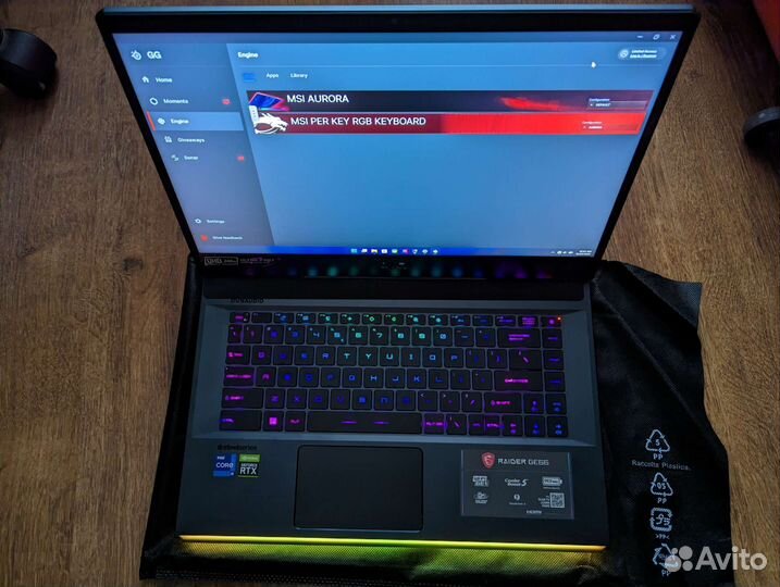 MSI Raider GE66 12UGS i9-12900HK/RTX 3070 Ti