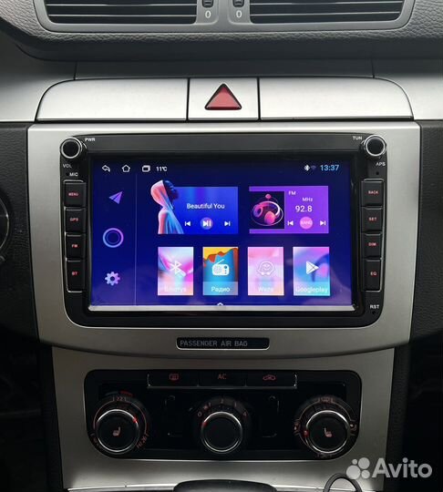 Штатная Магнитола Volkswagen Skoda 8