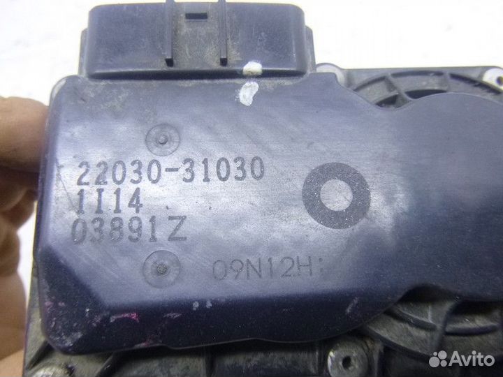 Заслонка дросельная электрическая toyota camry V50