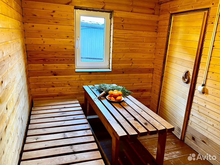 Баня уральская на дровах