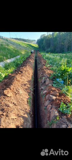 Землекопы копка траншей