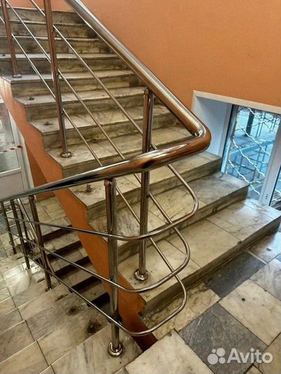 Перила из нержавейки