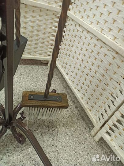 Кованый каминный набор