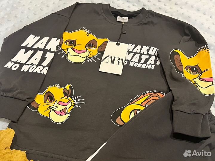 Костюм Симба zara новый 104
