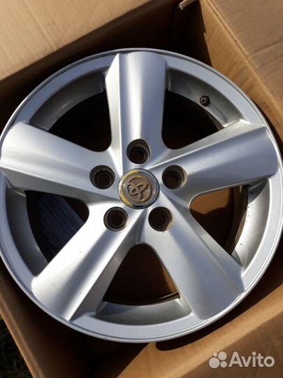 Диск r16 на toyota corolla