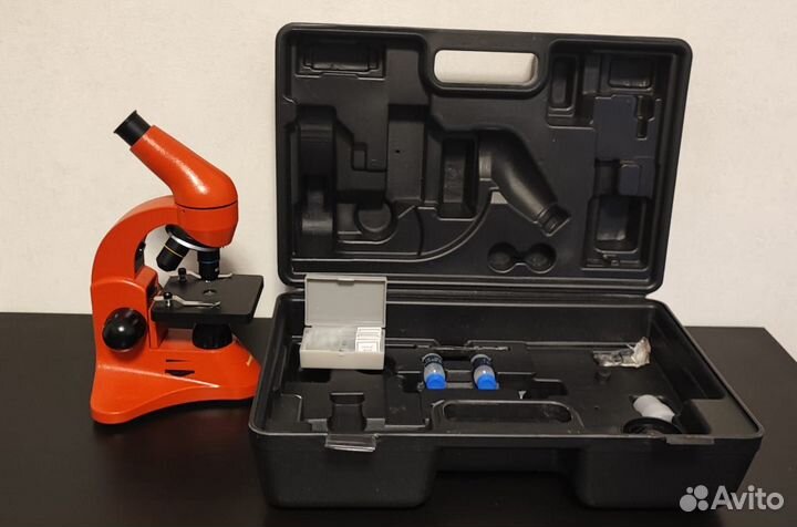 Микроскоп Levenhuk Rainbow 50L Plus