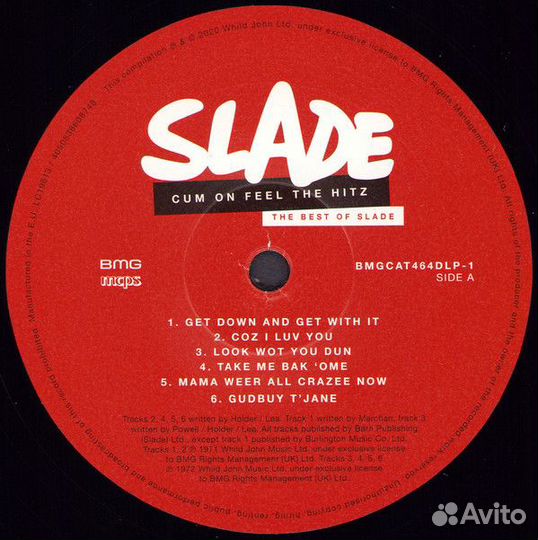 Slade - Cum On Feel The Hitz:The Best Of Slade/2LP