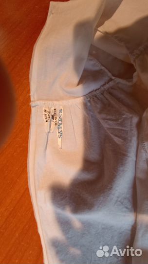 Платье на крещение винтаж Франция 6 мес-1 год