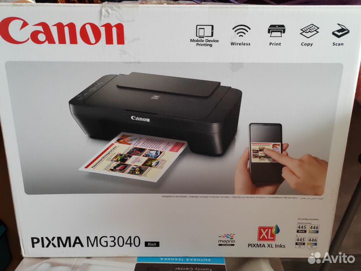 Принтер canon pixma MG3040