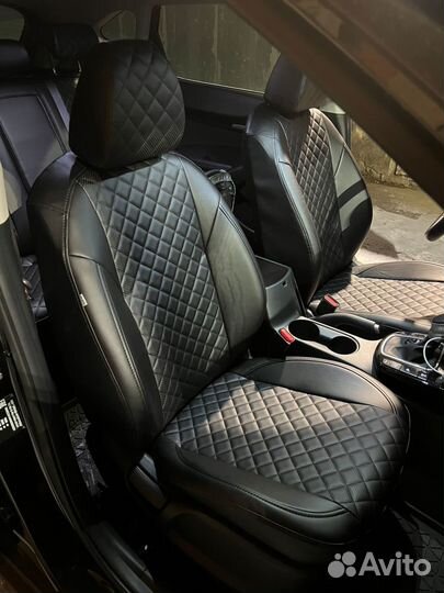 Чехлы автомобильные экокожа Nissan Qashqai 1,2,2