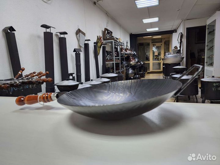 Сковорода WOK вороненый