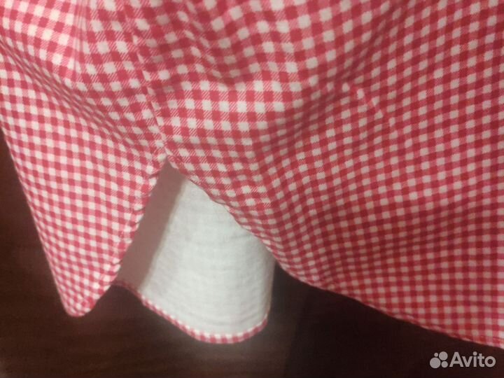 Новое домашнее платье-рубашка р L 50фланель хлопок