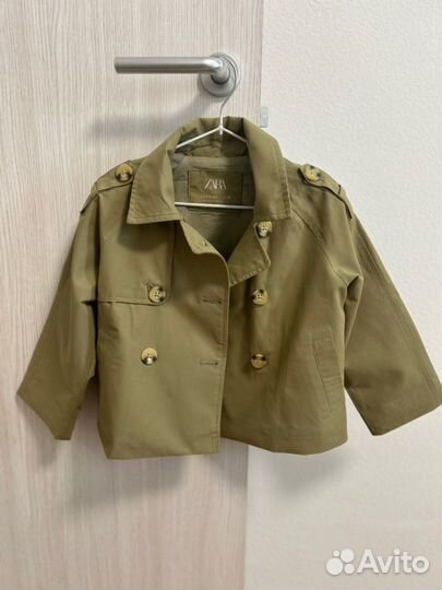Тренч для девочки 98 zara
