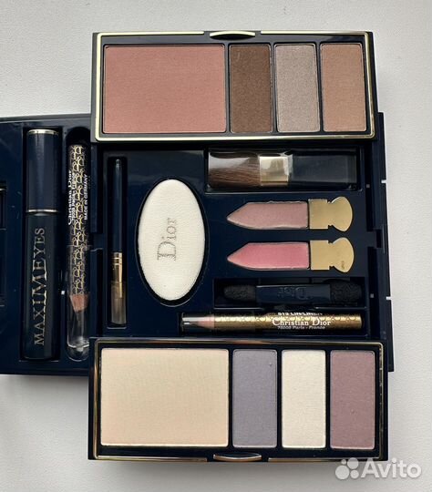 Dior палетка тени пудра румяна винтаж