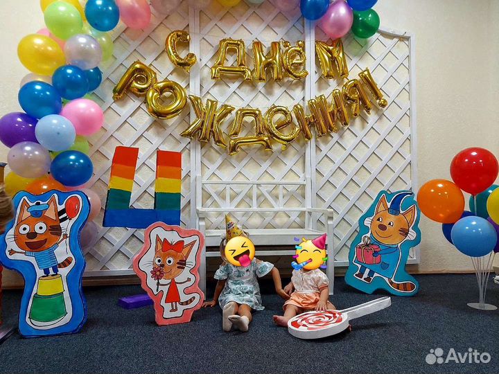 Ростовые фигуры 3 кота