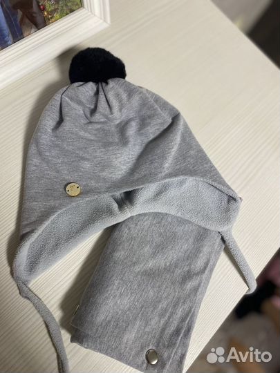 Комплект шапка, шарф