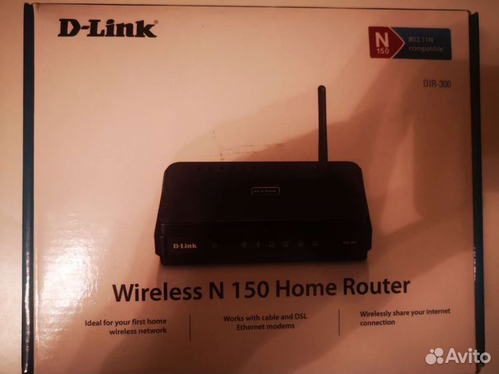 Wi-Fi роутер D-Link DIR-300