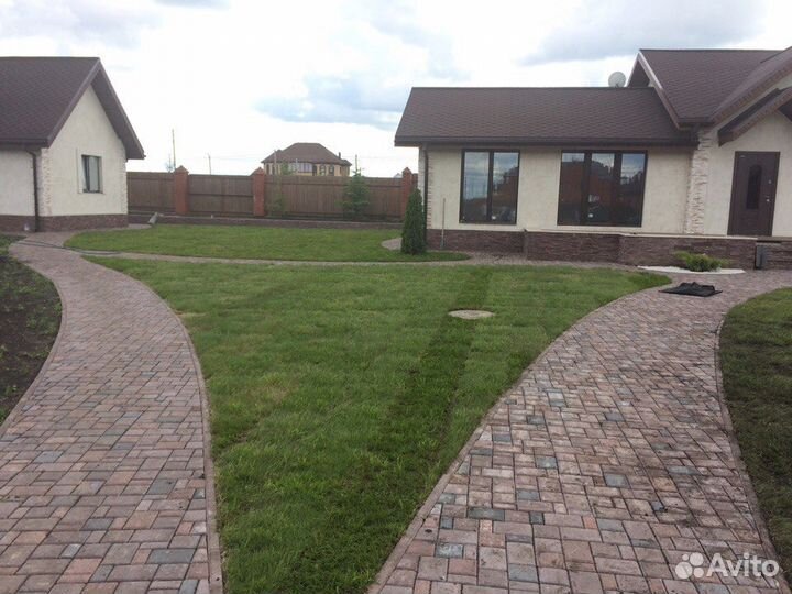 Рулонный газон