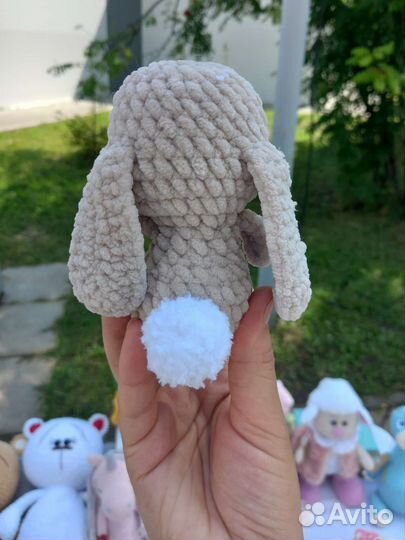 Плюшевые зайки и мишки