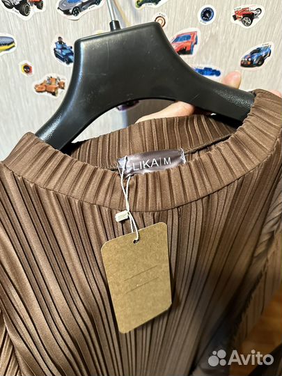 Платье плиссированое