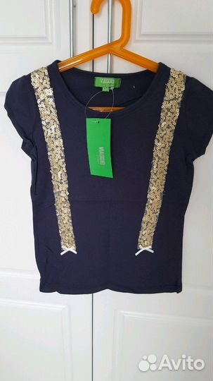 Футболка с пайетками Viaggio Bambini