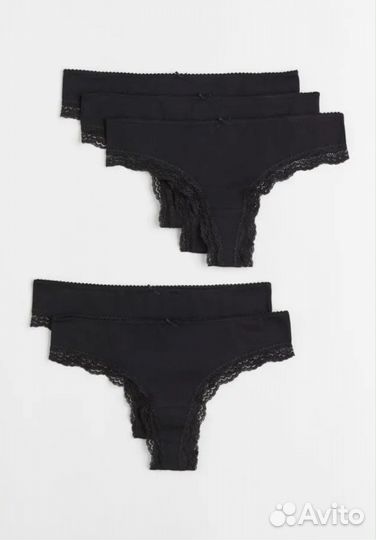 Трусы Бразилиана l хлопок hm