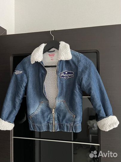 Куртка джинсовая на девочку