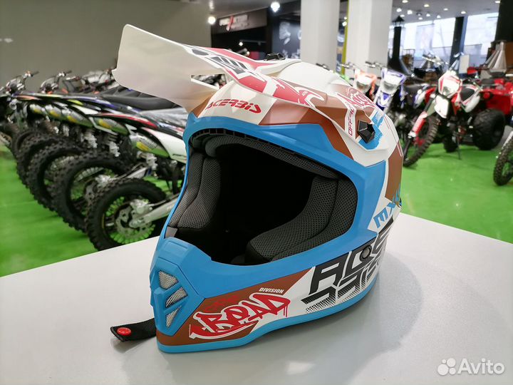 Мотошлем детский Acerbis steel