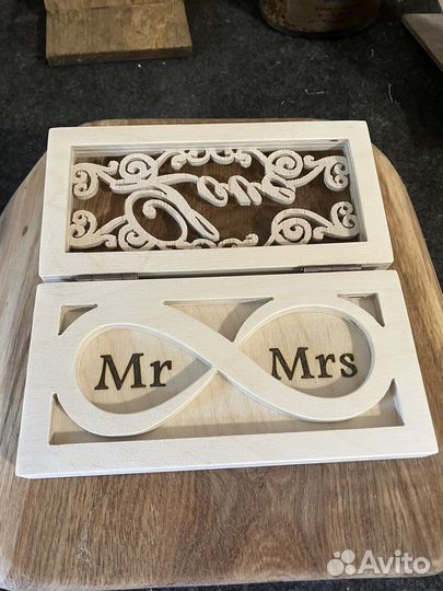 Коробочка для свадебных колец