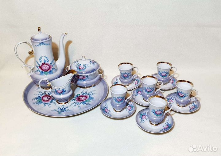 Редкий кофейный сервиз. Коростень