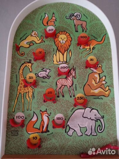 Детский бильярд СССР