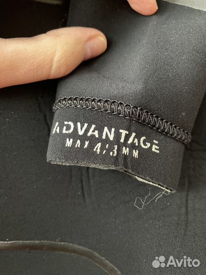 Гидрокостюм мужской Hurley 4/3 мм