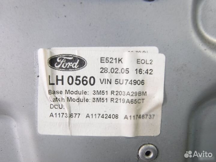 Стеклоподъемник передний левый Ford C-Max