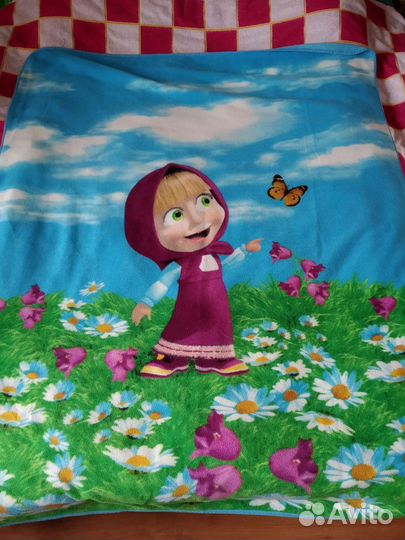 Плед детский Маша и медведь