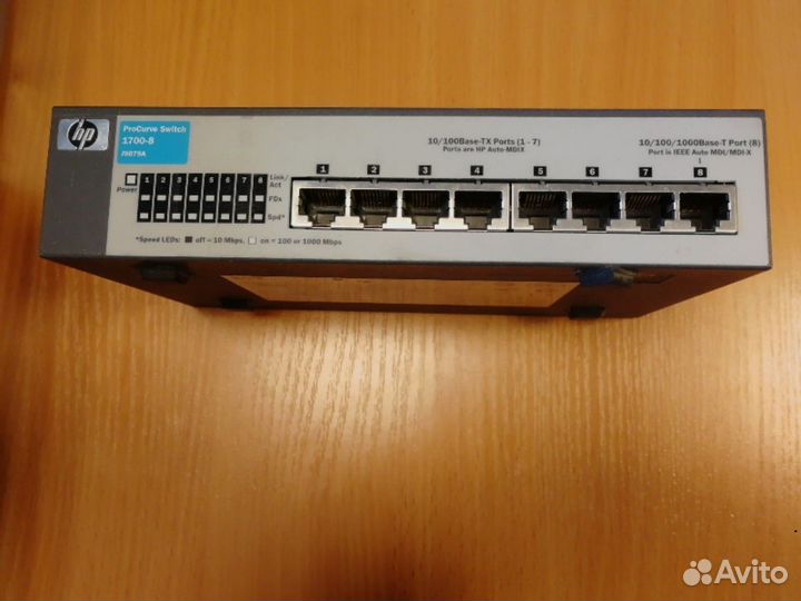Управляемый ком-тор HP ProCurve Switch J9079a