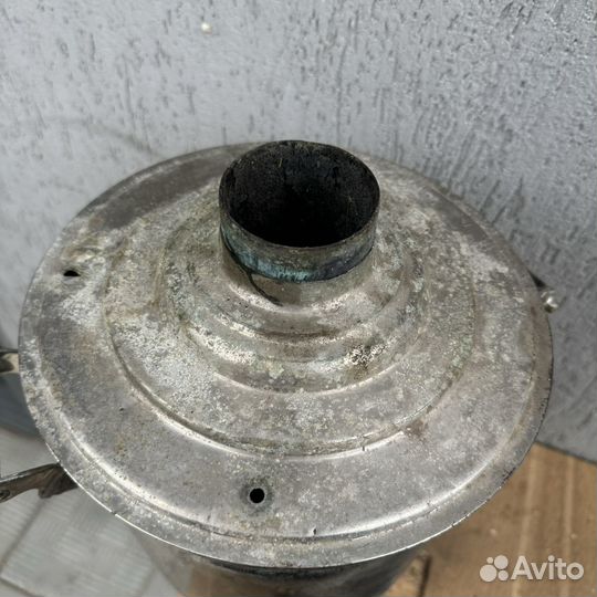 Самовар угольный 7 Л завод штамп старинный