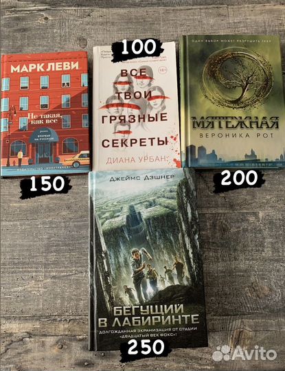 Книги young adult