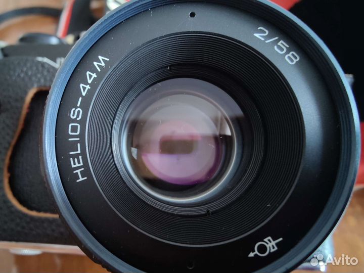 Пленочный фотоаппарат Зенит ET с объективом Helios