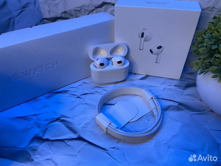 AirPods 3 + Apple Watch 9 (Гарантия+Подарок)