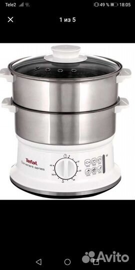 Пароварка Tefal