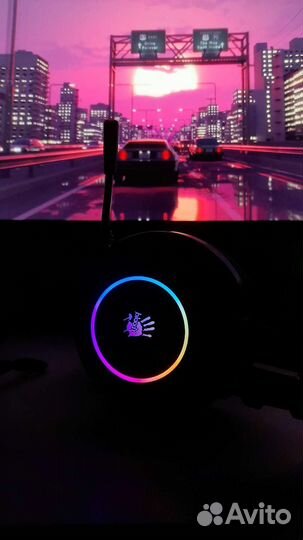 Игровые наушники bloody