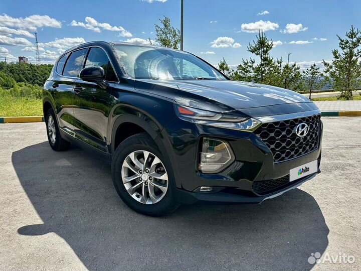 Hyundai Santa Fe 2.4 AT, 2019, 65 200 км