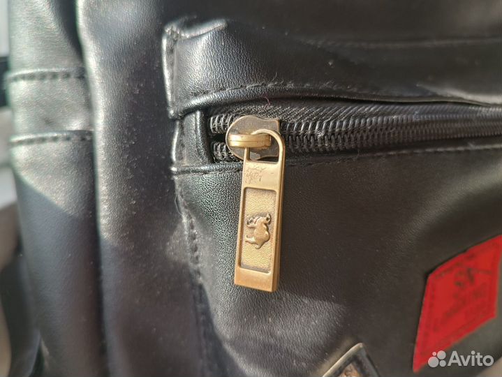 Рюкзак женский натуральная кожа черный