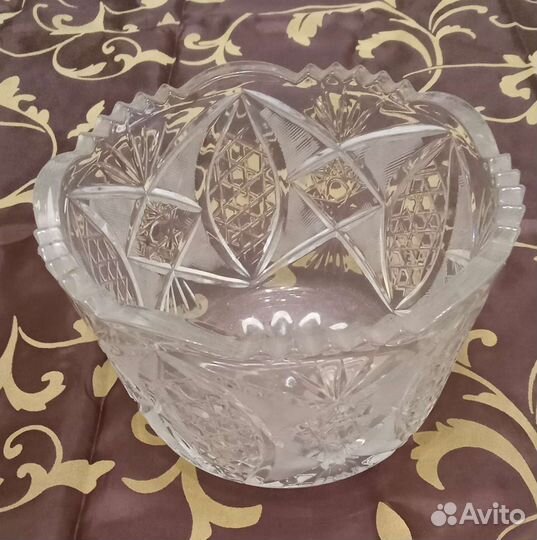 Ваза хрустальная СССР