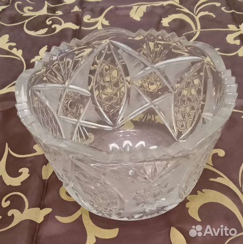 Ваза хрустальная СССР