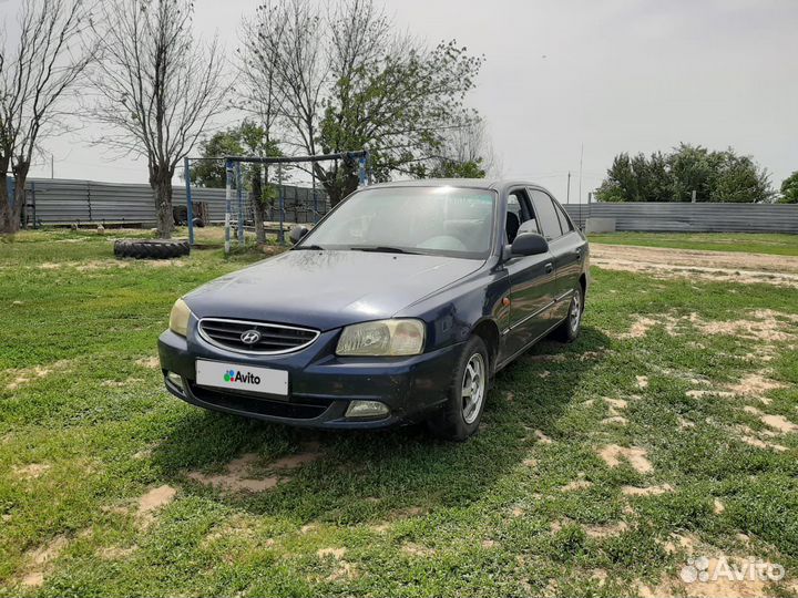 Hyundai Accent 1.5 МТ, 2007, 125 000 км