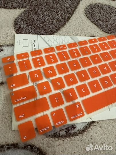 Накладка на клавиатуру macbook