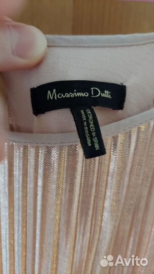 Платье Massimo Dutti Розовое