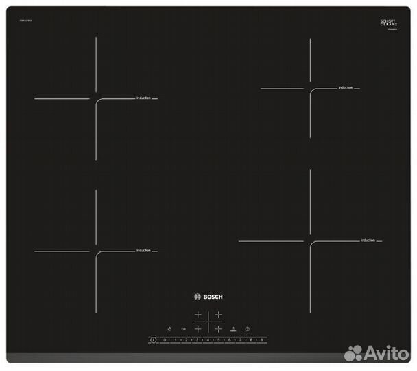 Индукционная варочная панель Bosch Pie631fb1e
